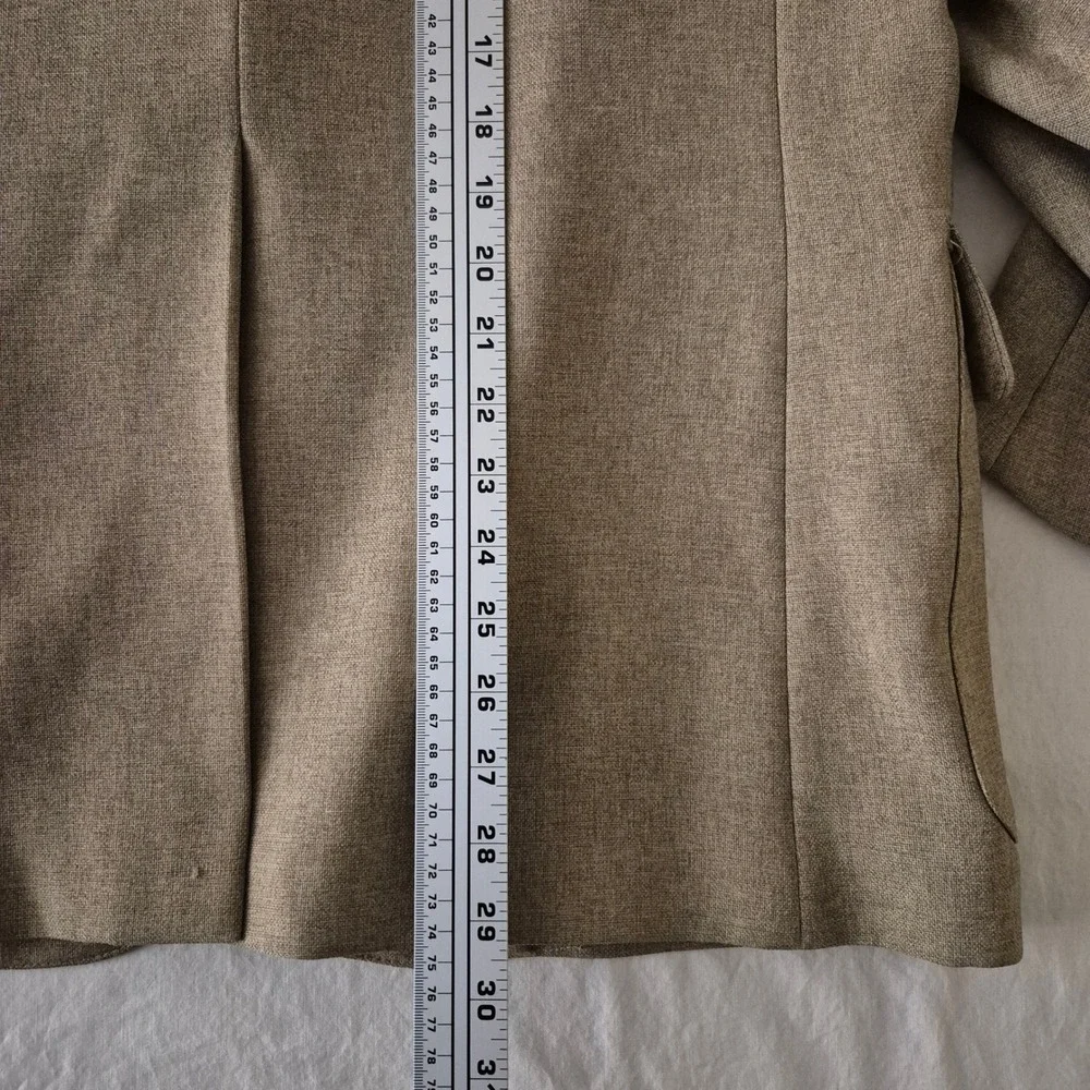 Vintage‎ Levis Action Suit Mens 44S Tan Sta-Prest 2 Piece Blazer Pants Set